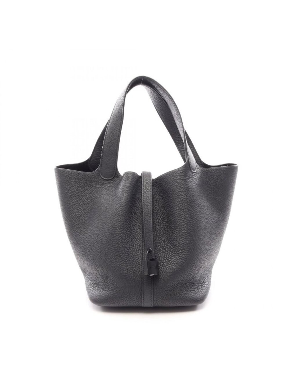 Hermes Handbag Picotin Lock MM Monochrome Black